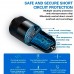 Быстрое автомобильное зарядное устройство от прикуривателя OLAF 68W 1 USB + 1 Type-C PD для ноутбуков, планшетов, смартфонов Apple iPhone, iPad, MacBook, Huawei, Honor, Xiaomi, Samsung, OPPO, Redmi, Realme
