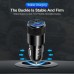 Быстрое автомобильное зарядное устройство от прикуривателя OLAF 68W 1 USB + 1 Type-C PD для ноутбуков, планшетов, смартфонов Apple iPhone, iPad, MacBook, Huawei, Honor, Xiaomi, Samsung, OPPO, Redmi, Realme