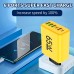 Сетевое зарядное устройство Блок питания для телефона Maerknon 65W 4 USB + 2 Type-C Быстрая зарядка PD+QC3.0 Блок зарядки для Samsung, IPhone, Xiaomi, Redmi, Huawei, Realme