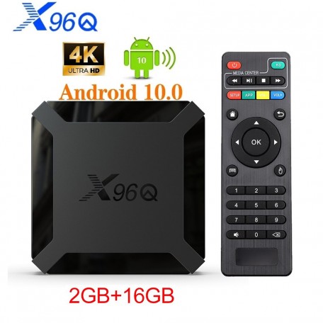 Смарт тв приставка X96Q 2ГБ/16ГБ Android 10.0 Allwinner H313