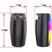 Акустическая система, портативная Bluetooth колонка, уличный сабвуфер, динамик Подсветка Generic ZQS1202 1200mAh Bluetooth 5.0