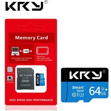 Memory card KRY MicroSDXC Smart Card A1 64GB Class 10 90MB/S + SD adapter Memory card KRY MicroSDXC Smart Card A1 64GB Class 10 90MB/S + SD adapter