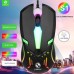 Проводная компьютерная мышь USB LIMEDE LED подсветка