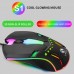 Проводная компьютерная мышь USB LIMEDE LED подсветка