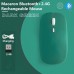 Беспроводная мышка Magic Без подсветки USB зарядка бесшумная со встроенным аккумулятором Bluetooth+2.4G