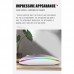 Беспроводная мышка Magic RGB подсветка USB зарядка бесшумная со встроенным аккумулятором Bluetooth+2.4G