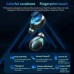 Беспроводные наушники TWS F9-5 с зарядным кейсом павер банком вакуумные bluetooth 5.1 с RGB LED цифровой дисплей подсветкой и шумоподавлением