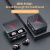 Беспроводные наушники TWS M90 Pro с зарядным кейсом павер банком вакуумные bluetooth 5.3 с RGB LED подсветкой и шумоподавлением