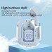 Беспроводные наушники TWS T2 с прозрачным зарядным кейсом вакуумные bluetooth 5.0 LED цифровой дисплей