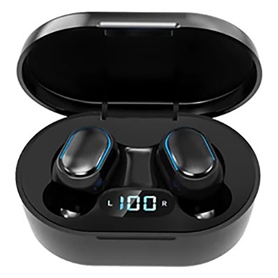 Беспроводные TWS наушники E7s Digital Display Bluetooth 5.0 с кейсом