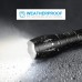 Фонарик светодиодный LED Flashlights с 3 режимами на батарейках ААА 3 шт. или аккумуляторной Li-ion 1 шт. 18650