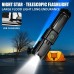Перезаряжаемый светодиодный фонарик LED Flashlights с 3 режимами на аккумуляторной батарее F15-T