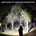 Перезаряжаемый светодиодный фонарик LED Flashlights с 3 режимами на аккумуляторной батарее F15-T