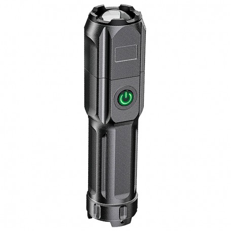 Перезаряжаемый светодиодный фонарик LED Flashlights с 3 режимами на аккумуляторной батарее F15-T