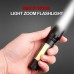 Перезаряжаемый светодиодный фонарик LED Flashlights с 3 режимами на аккумуляторной батарее 14500