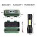 Перезаряжаемый светодиодный фонарик LED Flashlights с 3 режимами на аккумуляторной батарее 14500