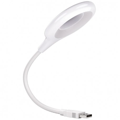 Гибкая светодиодная USB лампа, для ноутбука, повербанка, чтения в темноте, фонарик Portable Lamp 2.5W