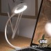 Гибкая светодиодная USB лампа, для ноутбука, повербанка, чтения в темноте, фонарик Portable Lamp 2.5W