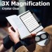 Светодиодный светильник лампа лупа для чтения книг Book Lamp lens 17 см