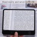 Светодиодный светильник лампа лупа для чтения книг Book Lamp lens 17 см