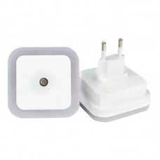 LED night light LED from the network with automatic on and off Square