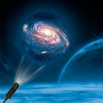 Проектор Светильник Ночник звездного неба c галактикой от USB T5 5w