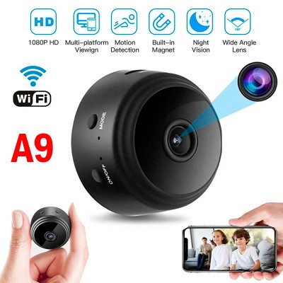 Мини Камера IP Видеонаблюдение Wi-Fi FullHD 1080 Action Camera A9 Беспроводная