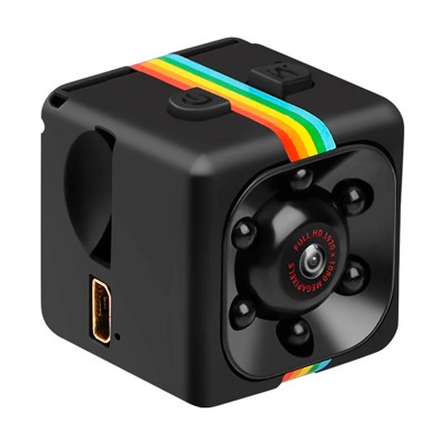 Мини Камера IP Видеонаблюдение FullHD 1080 Action Camera SQ11 MINI DV Беспроводная C Датчиком движения скрытого наблюдения