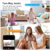 Умная поворотная 3MP 4XЗум Wi-Fi камера лампочка в цоколь E27 для видеонаблюдения c отслеживанием движения Беспроводная ZS031A