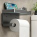Держатель туалетной бумаги настенный на самоклейке из пластика Wall Holder-1