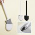 Гибкая силиконовая щетка для унитаза с держателем Cleaner Brush