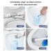 Гибкая силиконовая щетка-ершик для унитаза с держателем Cleaner Brush