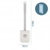 Гибкая силиконовая щетка для унитаза с держателем Cleaner Long Handle Brush