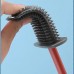 Гибкая силиконовая щетка для унитаза с держателем Cleaner Long Handle Brush
