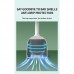 Гибкая силиконовая щетка для унитаза с держателем Cleaner Toilet Brush Bell