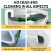 Гибкая силиконовая щетка для унитаза с держателем Cleaner Toilet Brush Bell