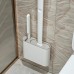 Гибкая силиконовая щетка для унитаза с держателем Cleaner Toilet Brush