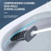 Гибкая силиконовая щетка для унитаза с держателем Cleaner Toilet Brush