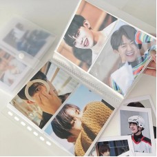 Альбом для хранения K-POP фотографий карт Korea Hard 3-дюймовый 160 карты 20x15 см