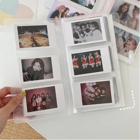 Альбом для хранения K-POP фотографий карт Korea Hard 3-дюймовый 84 карты 20x10 см