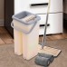 Набор для мытья пола швабра-лентяйка и ведро с автоматическим отжимом Lazy Mop Scratch 7 л