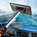 Щетка из микрофибры для чистки стекла автомобиля на телескопической ручке SEAMETAL 50 см