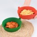 Силиконовая форма для выпечки, запекания, выпекания, аэрофритюрницы Silicone Basket Круглая