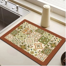 Anti-slip waterproof mat for drying dishes Kitchen Drying Mat 30x40 cm Anti-slip waterproof mat for drying dishes Kitchen Drying Mat 30x40 cm